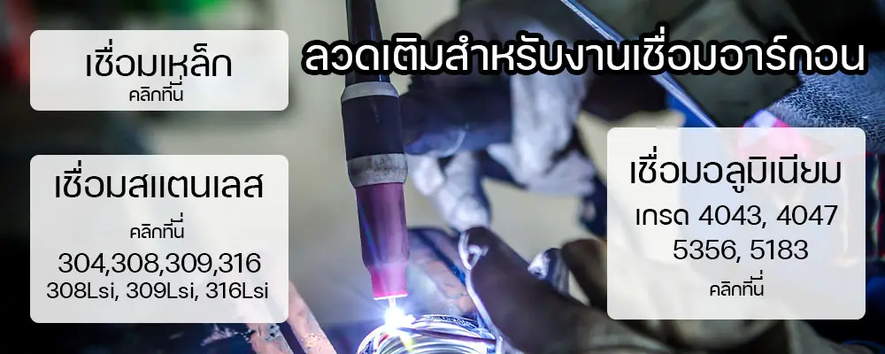 banner ลวดเชื่อม tig