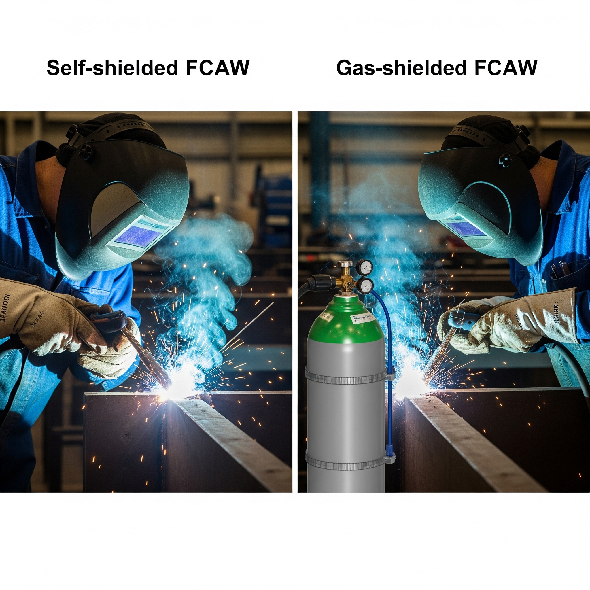 Self-shielded FCAW