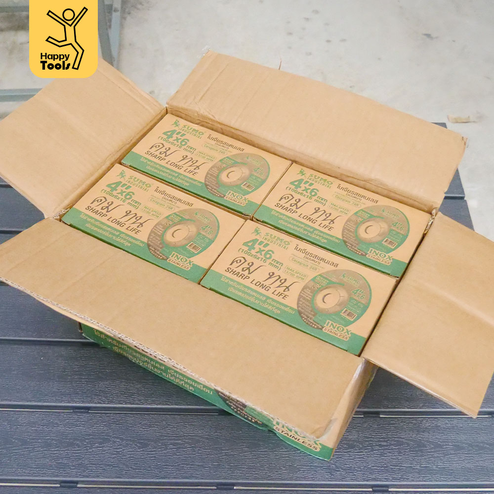 กล่องย่อย SUMO Ceragrain 24R กล่องละ 25 ใบ เรียงในลัง