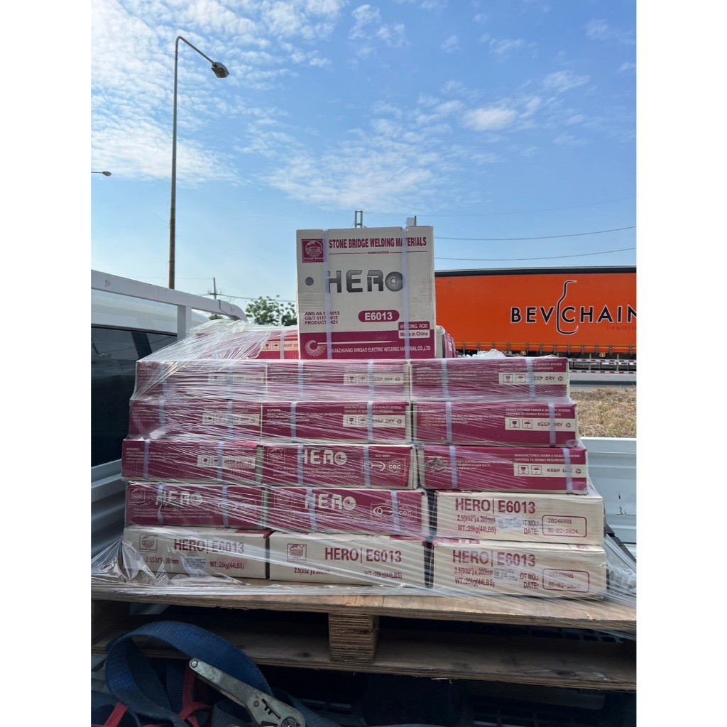 (ยกลัง20กิโล) HERO E6013 ลวดเชื่อม ขนาด 2.5x300มิล ลวดเชื่อมไฟฟ้า ธูป ธูปเชื่อม เชื่อมเหล็ก รับรองมาตราฐานการผลิต ของแท้ - Image 4