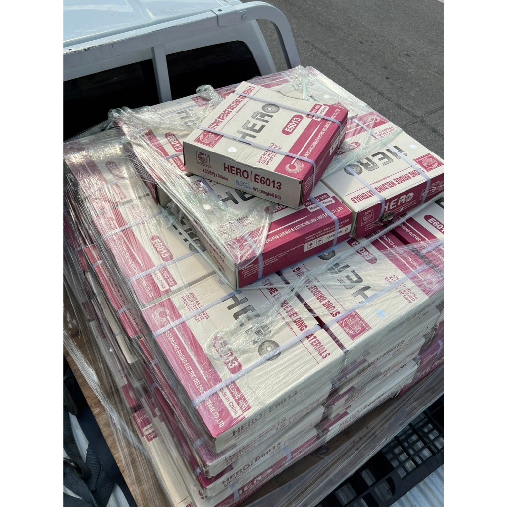 (ยกลัง20กิโล) HERO E6013 ลวดเชื่อม ขนาด 2.5x300มิล ลวดเชื่อมไฟฟ้า ธูป ธูปเชื่อม เชื่อมเหล็ก รับรองมาตราฐานการผลิต ของแท้ - Image 3