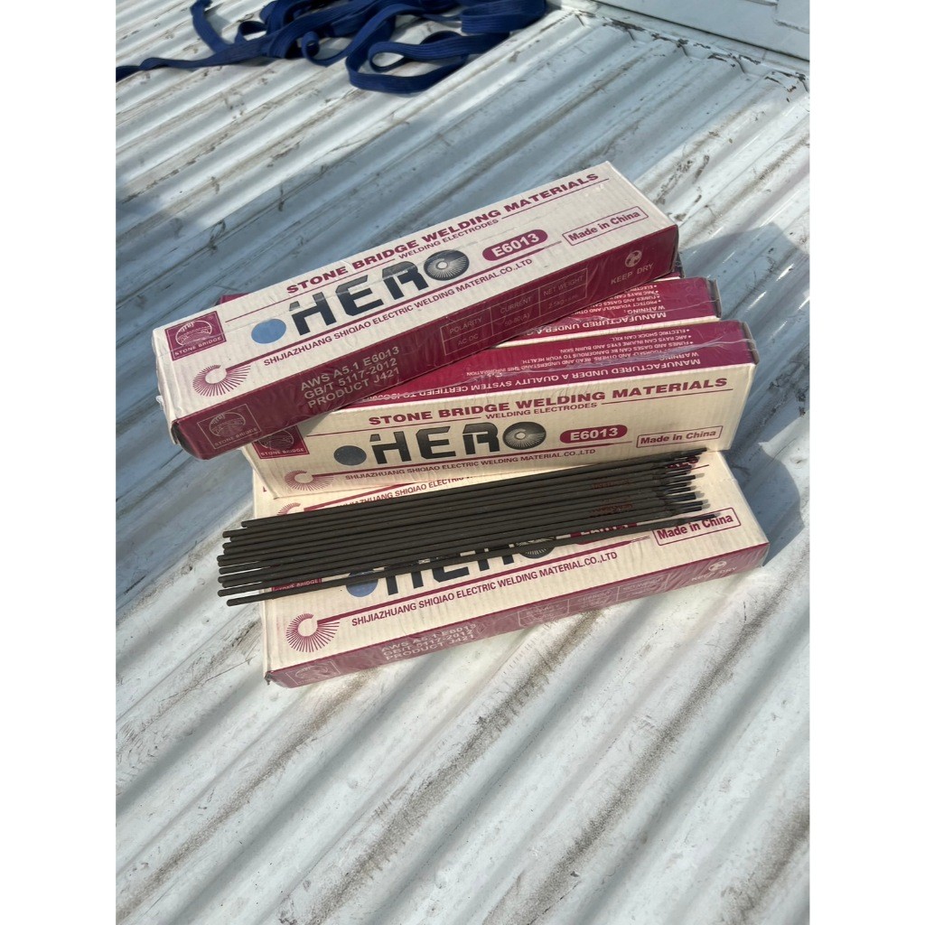 (ยกลัง20กิโล) HERO E6013 ลวดเชื่อม ขนาด 2.5x300มิล ลวดเชื่อมไฟฟ้า ธูป ธูปเชื่อม เชื่อมเหล็ก รับรองมาตราฐานการผลิต ของแท้ - Image 5
