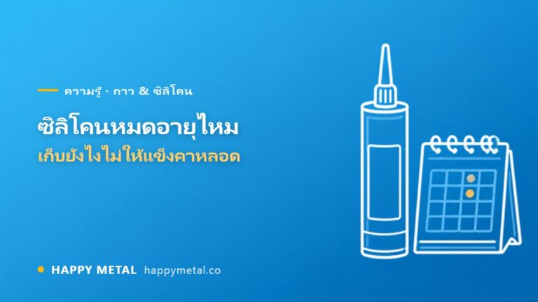 ซิลิโคนหมดอายุไหม? เก็บยังไงไม่ให้แข็งคาหลอด
